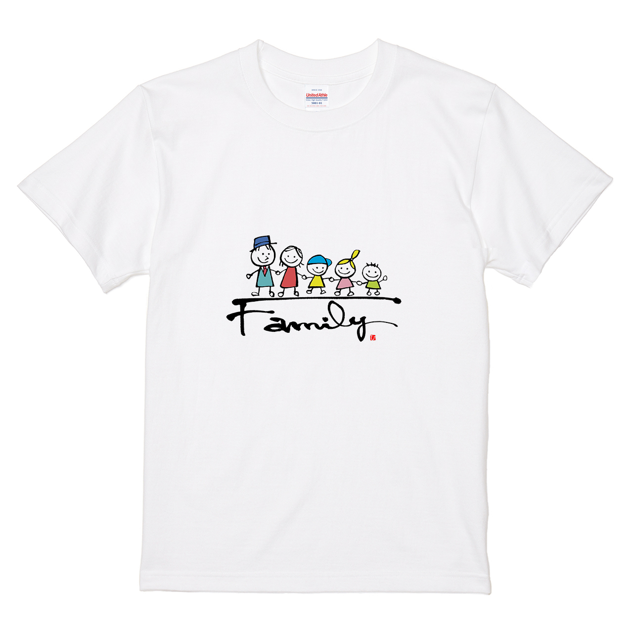 Tシャツ 【Family筆文字】 hitomixデザインの通販 | itaxes
