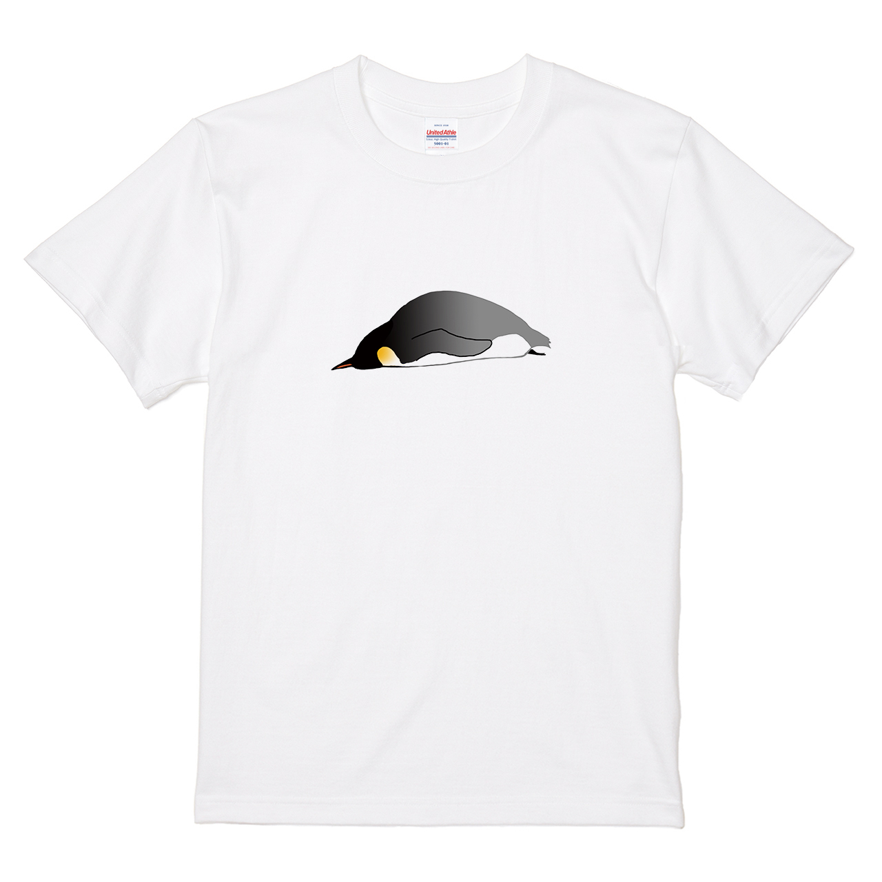 Tシャツ 【ぐったり皇帝ペンギン】 あいはらせとデザインの通販