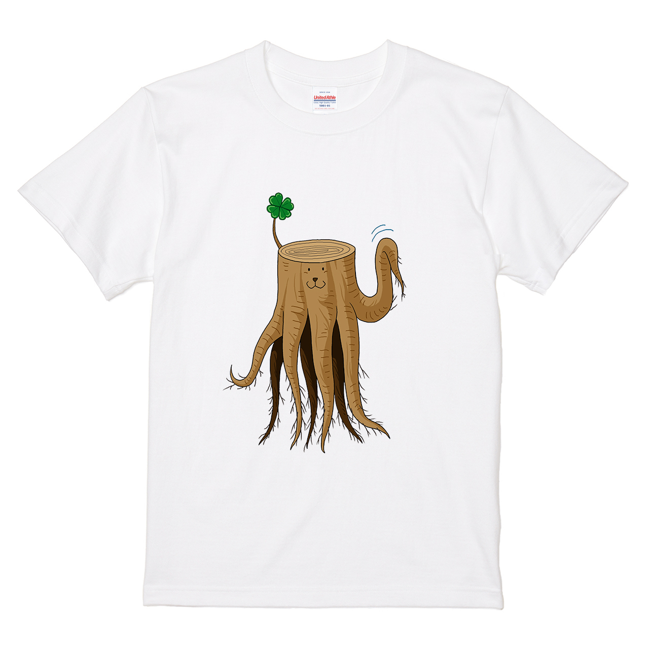 Tシャツ 【招き根っこ(ネッコ)】 ゆめの ようデザインの通販 | itaxes 
