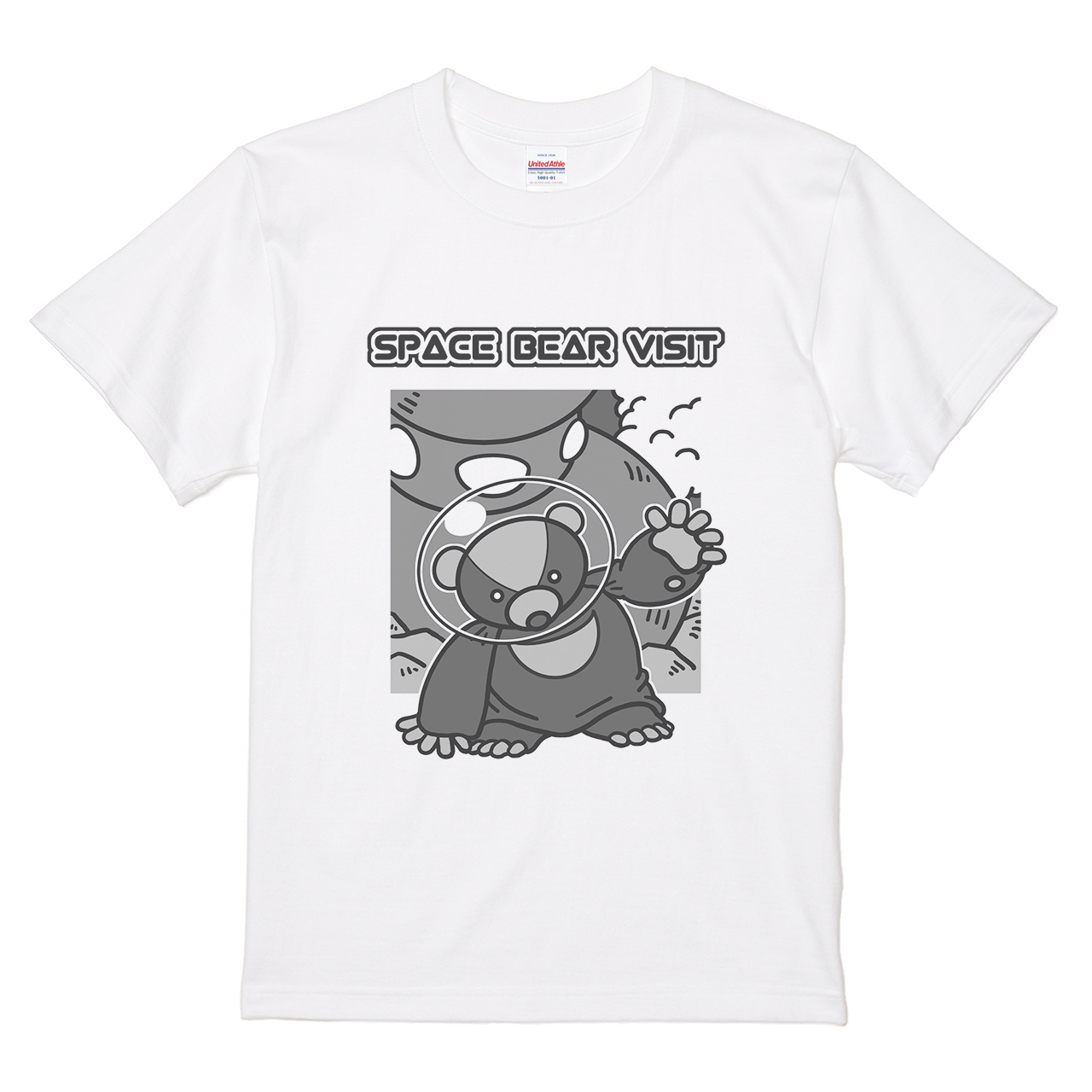 ※レア【新品】GRIS × UNIONINI コラボTシャツ クマ 10-12y キッズ】222,222記念Tシャツ(ブラック)110cm ※残りわずか
