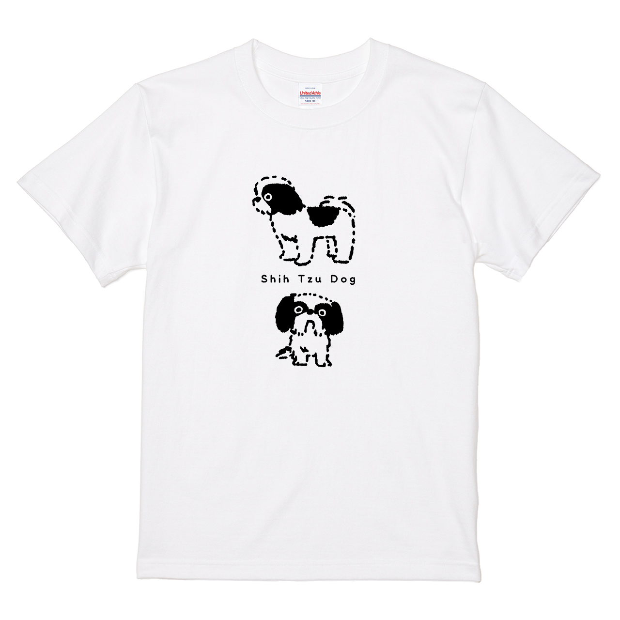 Tシャツ 【シーズー犬】 イシイミホデザインの通販 | itaxes