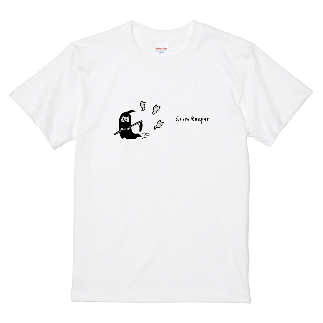Tシャツ 【ねこ死神】 オワリデザインの通販 | itaxes（イタクシーズ）