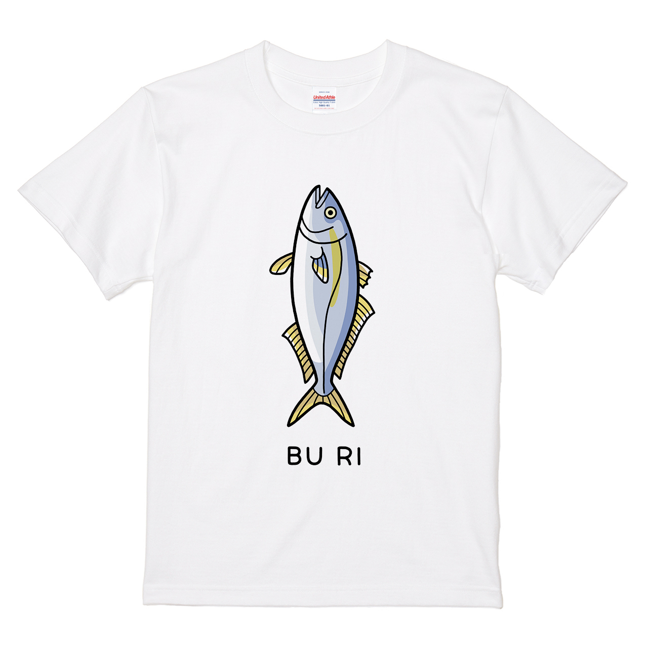 Tシャツ 【ブリ】 tsukamotojunkoデザインの通販 | itaxes（イタクシーズ）