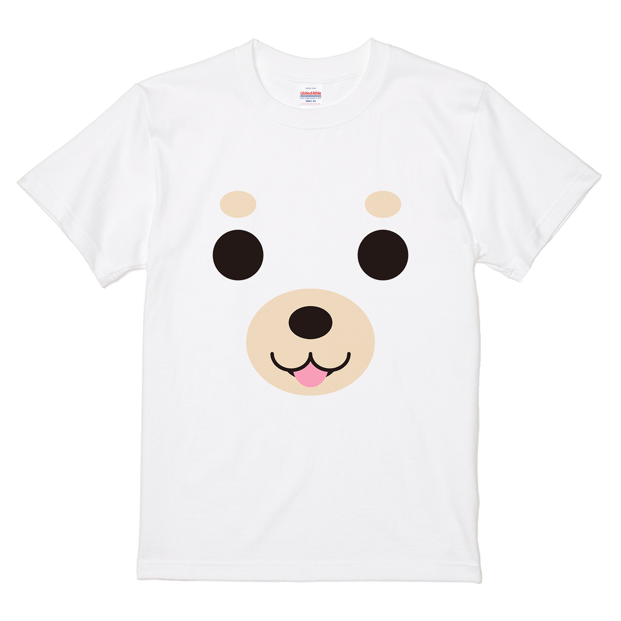 Tシャツ 【ワンコフェイス】 yuruzooデザインの通販 | itaxes