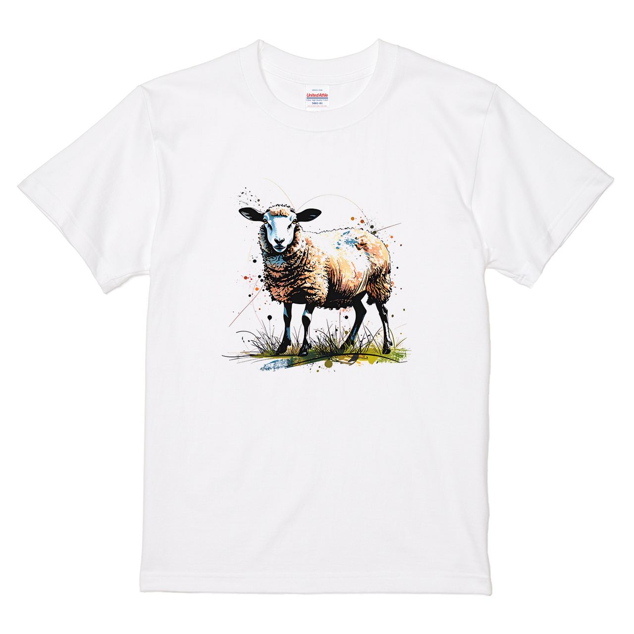 Tシャツ 【羊は祥なり】 ノイル幻想画工房デザインの通販